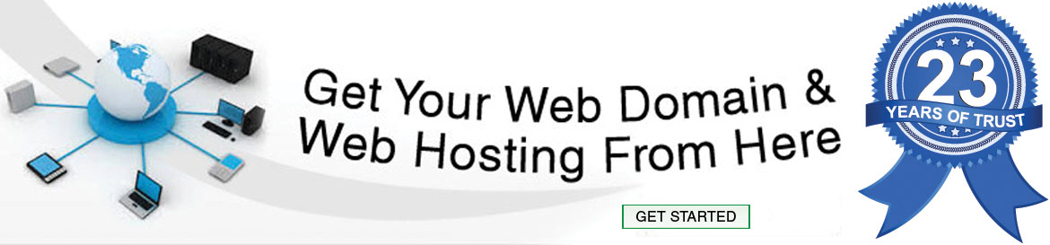Get Your Web Domain & Web Hosting From Here